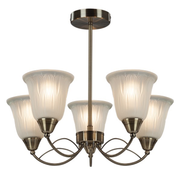Usha Tisva Daphne Cp5006 5 Lamps, Lamps And Chandeliers Indian
