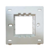 Picture of MK Citric CW102WHI 2 Module Cover Plate With Frame