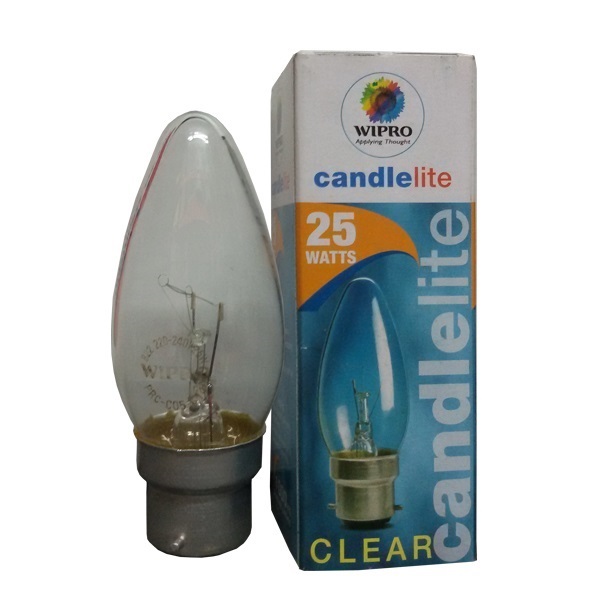 Picture of Wipro 25W Clear Candle Lamp