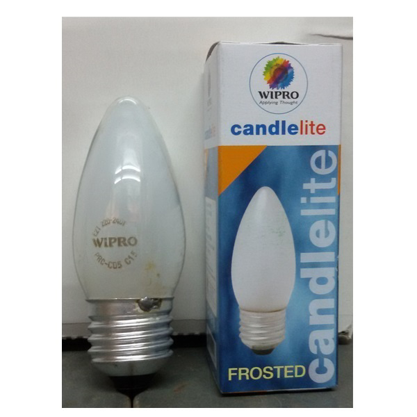 Picture of Wipro 40W E-27 Candle Lamp