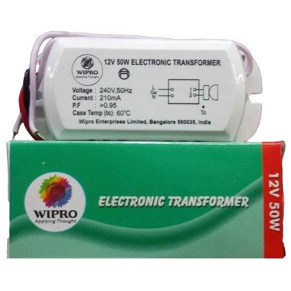 Picture of Wipro 12V 50W Halogen Transformer