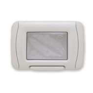 Show details for Gewiss GW22451 3 module IP-55 White Waterproof Switch Plate Picture of Gewiss GW22451 3 module IP-55 White Waterproof Switch Plate