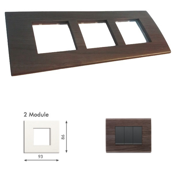 Picture of GM Casablanca PNSB02002 2M Wood African Wenge Cover Plate With Frame
