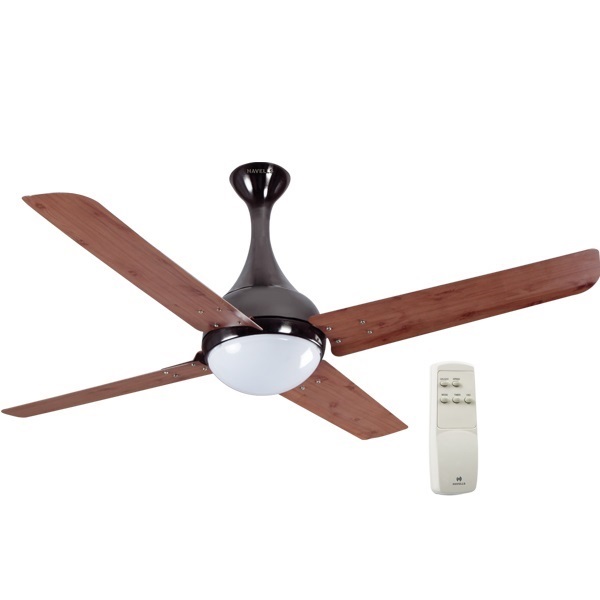 Picture of Havells Dew 48" Red Oak Black Ceiling Fan