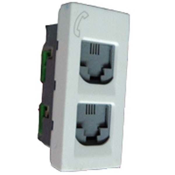 Picture of Legrand Arteor 573427 Dual White RJ11 Socket