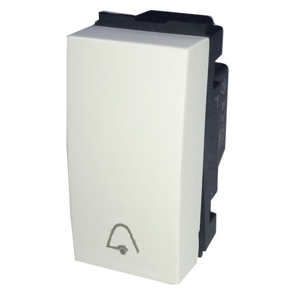 Picture of GM AA1013 10A White Bell Push Switch