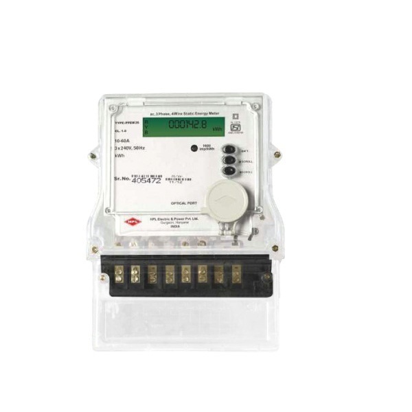 Picture of HPL 10-60A 3Phase Energy Meter (with Optical Port & Load Survey)