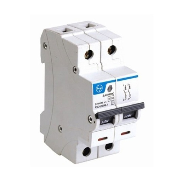 Picture of Lauritz Knudsen BB20060C 6A C-Curve 10kA 2 Pole MCB