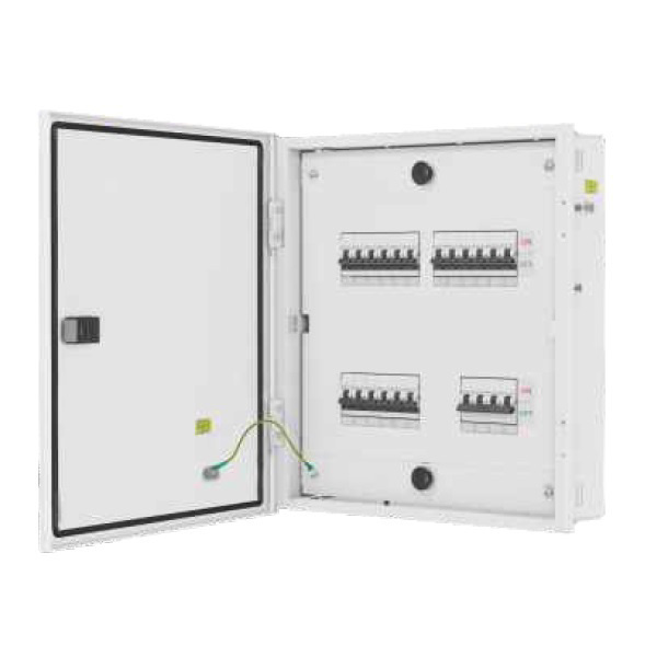 Picture of Lauritz Knudsen DETPN004DDS 4 Way TPN Distribution Board