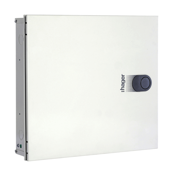 Picture of Hager VYT04DH 4 Way TPN Distribution Board