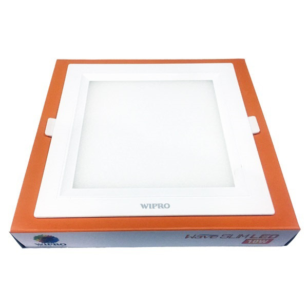 Picture of Wipro Garnet Wave Slim 10W Square LED Panels
