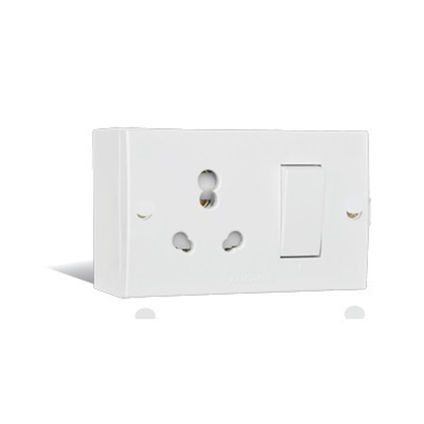 Picture of Anchor Penta 20A & 10A Comb Unit Box (2 Fix Hole) 14616