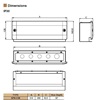 Picture of Legrand 507912 8 Way SPN Distribution Board Cable End Box