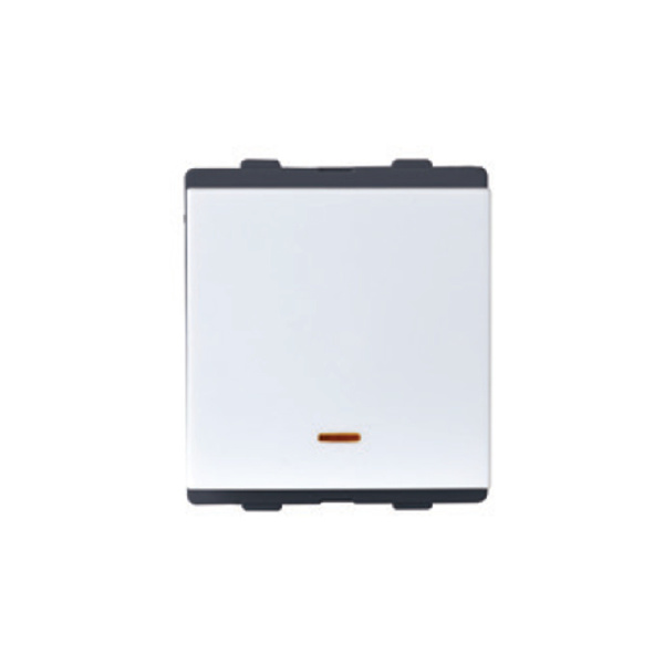 Picture of Lauritz Knudsen Englaze CB92302SW10 10A 2M One Way Snow White Indicator Switch
