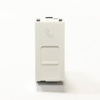 Picture of Lauritz Knudsen Englaze CB92101TW11 RJ11 Shuttered 1M Snow White Socket