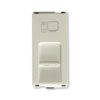 Picture of Lauritz Knudsen Englaze CB92201TW45 RJ45 Cat 6 Shuttered 1M Snow White Socket