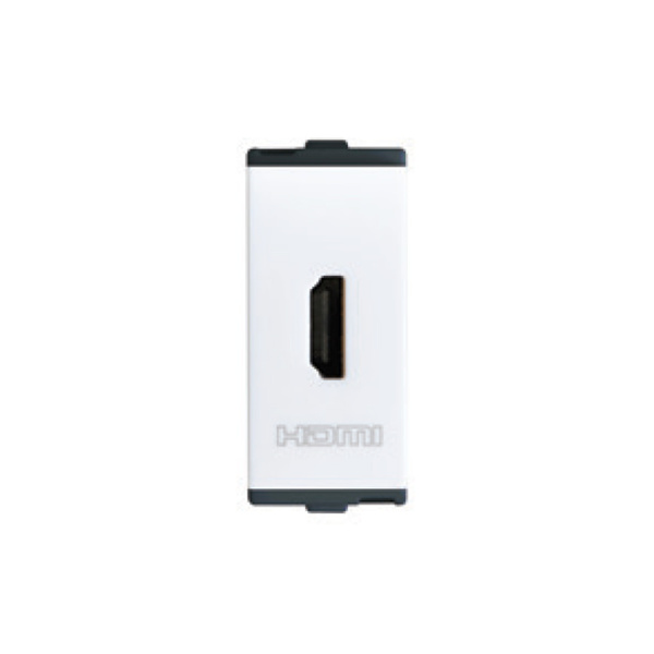 Picture of Lauritz Knudsen Englaze CB92301TW00 HDMI Connector 1M Snow White Socket