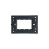 Picture of Lauritz Knudsen Englaze CB92104FM04 4 Module Mocha Wood Cover Plate With Frame
