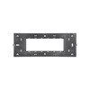 Picture of Lauritz Knudsen Englaze CB92106FM04 6 Module Mocha Wood Cover Plate With Frame