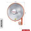 Picture of Warmex WM CH-09 Wall Mount Ceramic Heater