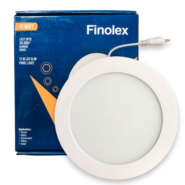 Picture of Finolex 12W Round LED Slim Panel