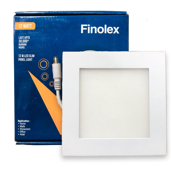 Picture of Finolex 12W Square LED Slim Panel