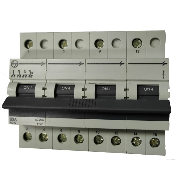Picture of Lauritz Knudsen 63A FP MCB Changeover Switch