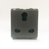Picture of Lauritz Knudsen Englaze CB92302CM16 16A 3Pin Combi Mountain Grey Socket
