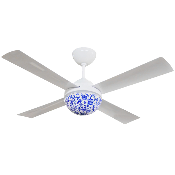 Picture of Windmill Persia 52" Blue Pottery Luxury Ceiling Fan