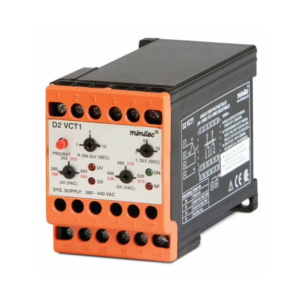 Picture of Minilec D2 VCT1 Voltage Monitoring Relay