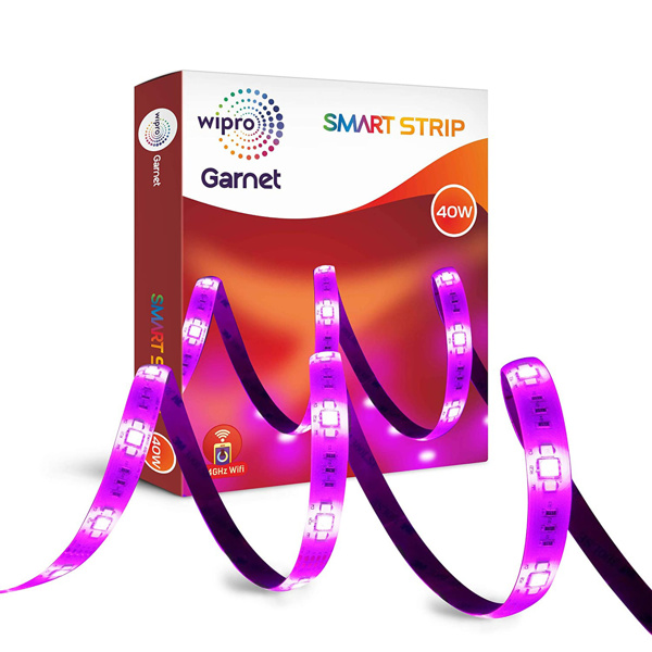 Picture of Wipro Garnet 40W Smart WiFi RGB LED Strip