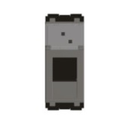 Show details for Norisys Cube C5802.02 Cat 6e UTP Shuttered Grey RJ45 Socket Picture of Norisys Cube C5802.02 Cat 6e UTP Shuttered Grey RJ45 Socket