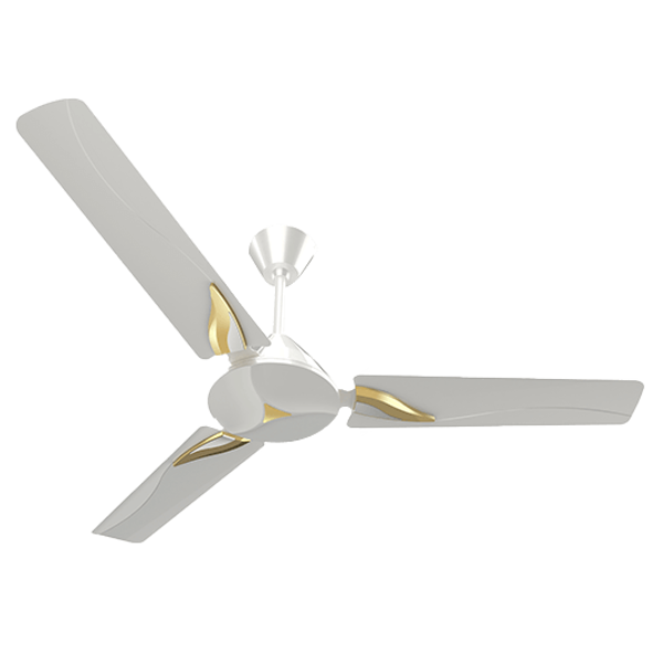 Picture of Crompton Modern Leaf 48" Pearl White Ceiling Fans