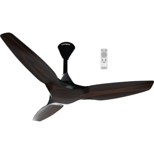 Picture of Crompton SilentPro Enso 49" Chestnut Wood Finish BLDC Ceiling Fans
