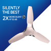 Picture of Crompton SilentPro Enso Antidust 50" Ballerian Pink Ceiling Fan