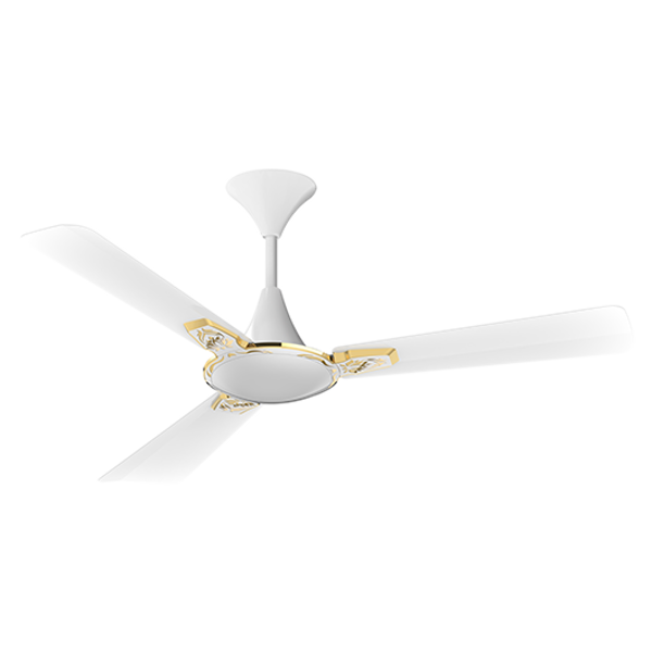 Picture of Crompton Aura Designer 3D 48" Pearl White Ceiling Fan