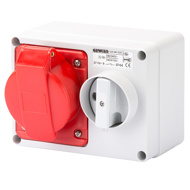 Show details for Gewiss GW66020(H) 32A 415V 5 Pin Surface Mounting Interlock Socket IP 44 Picture of Gewiss GW66020(H) 32A 415V 5 Pin Surface Mounting Interlock Socket IP 44
