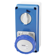 Show details for Gewiss GW66215N 32A 240V 3 Pin Surface Mounting Interlock Socket IP 67 Picture of Gewiss GW66215N 32A 240V 3 Pin Surface Mounting Interlock Socket IP 67