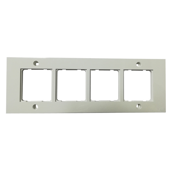 Picture of Anchor Roma Deco 30431WH 8M Horizontal White Cover Plate With Frame