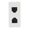 Picture of GM AA1045 White Dual RJ11 Socket