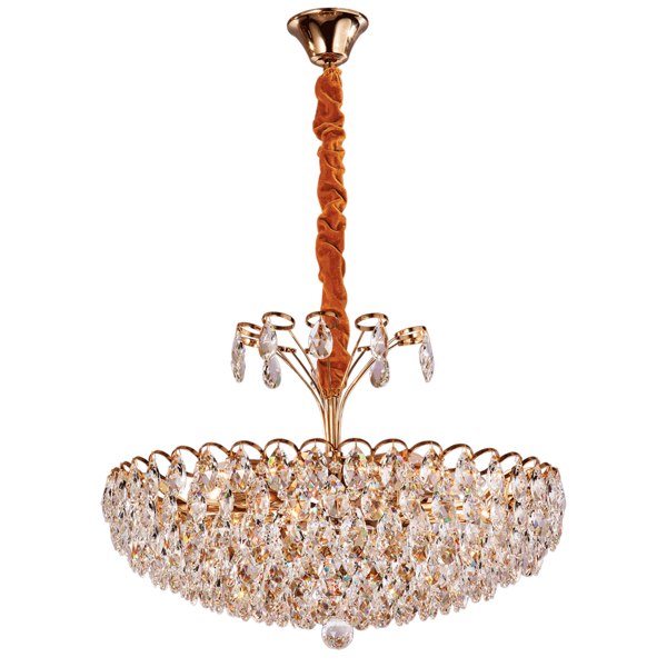 Picture of Jaquar Grapewine Gold Finish Chandelier