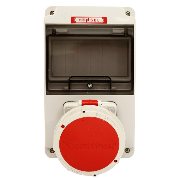 Picture of Hensel 3252 TR-32 32 A 5 Pin IP 66 Industrial Wall Sockets