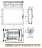 Picture of Legrand Ekinox 507673 12 Way TPN Distribution Board