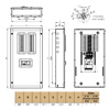 Picture of Legrand Ekinox 507748 12 Way DPX3160 VTPN MCCB Distribution Board