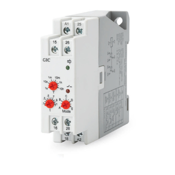Picture of L&T GIC 2A6DT6 Micon 225 Multifunction Timer (6 Functions)