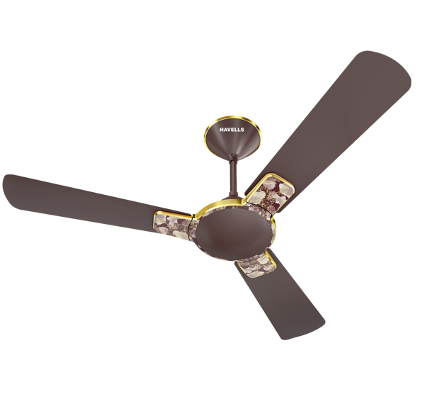 Picture of Havells Enticer Art NS 48" Flora Espresso Brown Ceiling Fan