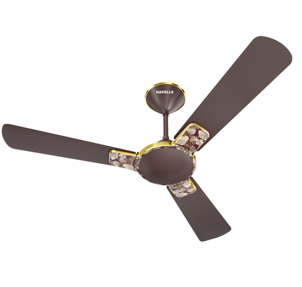 Picture of Havells Enticer Art NS Flora 48" Espresso Brown Ceiling Fan