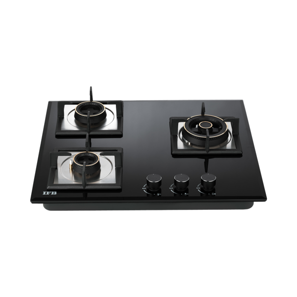 Picture of IFB 60-GCI3B 3 Brass Burner Built In Hob