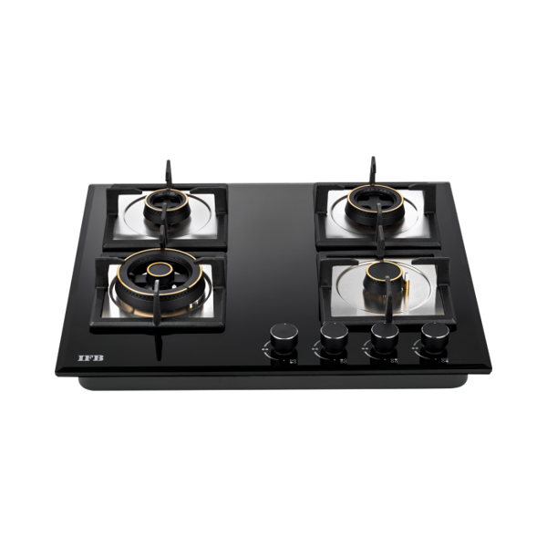 Picture of IFB FB-60-01GCI4B-FFD 4 Brass Burner Built In Hob