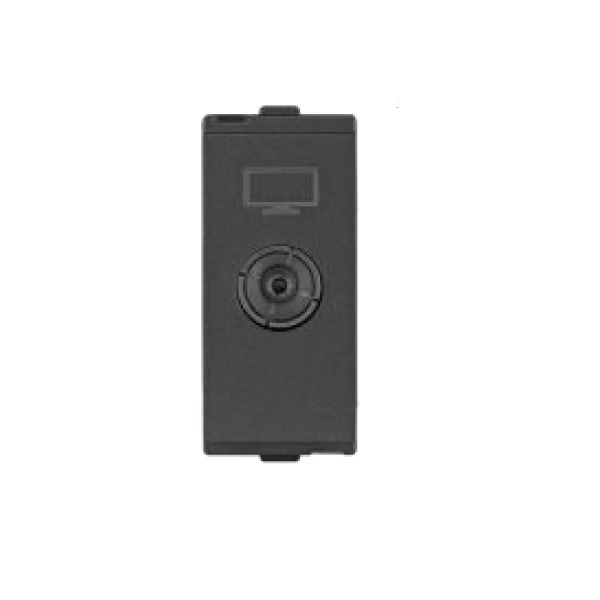 Picture of Lauritz Knudsen Englaze CB92101TM00 TV Socket 1M Mountain Grey Socket